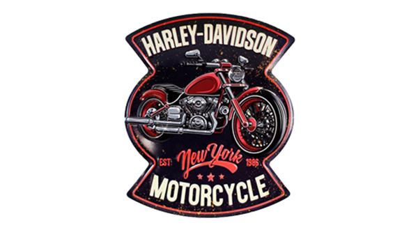 Harley Davidson Steel Sign