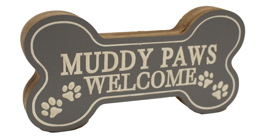 Muddy Paws Welcome