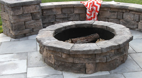 Rosetta Stone Belvedere Fire Pit Kit, Copper Canyon Fire Pit