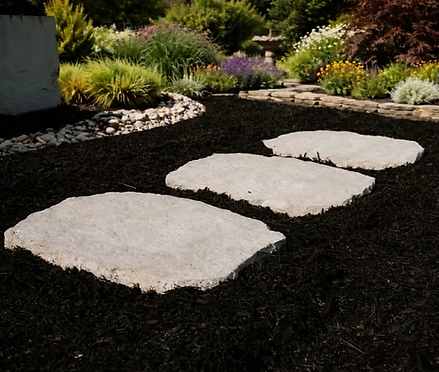 Rustic Stepping Stones