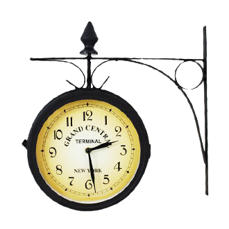 Double Sided Grand Central Outdoor Clock