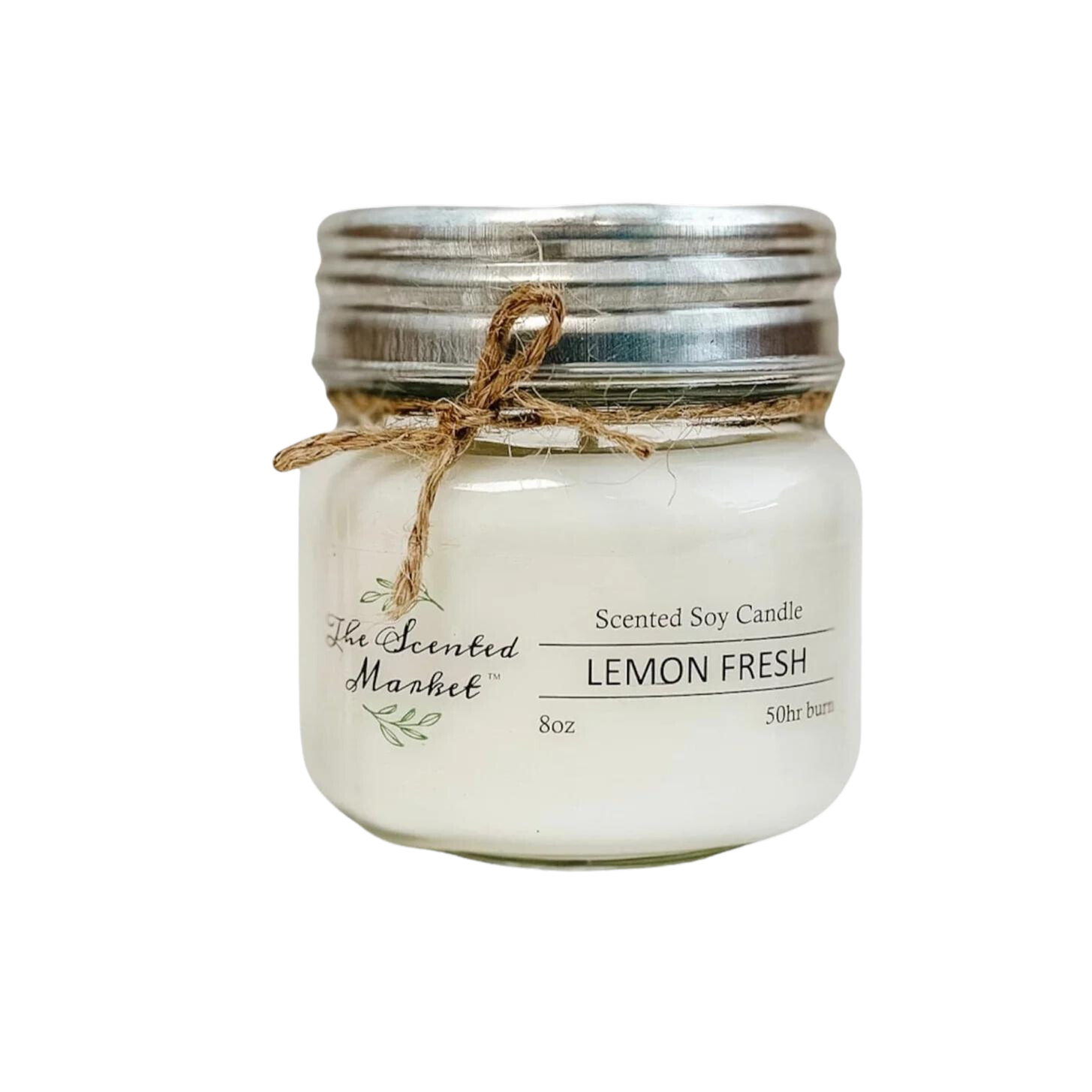 Lemon Fresh - 8oz - Soy Wax Candle