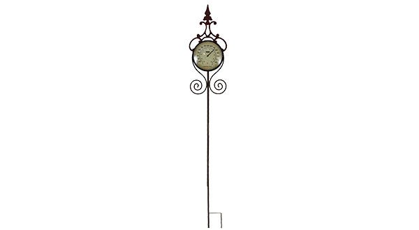 Brown Metal Temperature Stake 