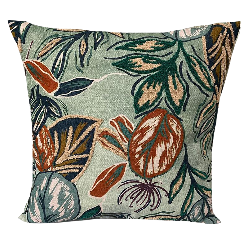 Outdoor Floral Pillow