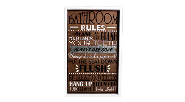 Bathroom Rules