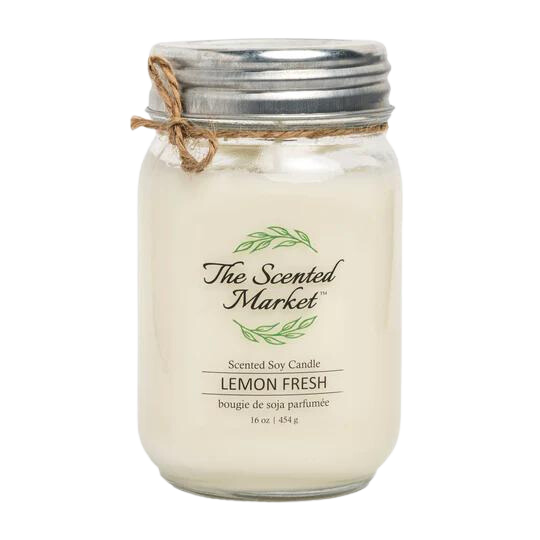 Lemon Fresh - 16oz - Soy Wax Candle