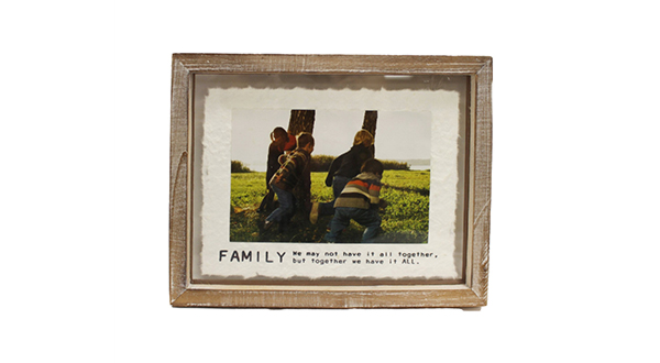 Wood Family Frame (Landscape)