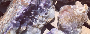 Amethyst Boulders