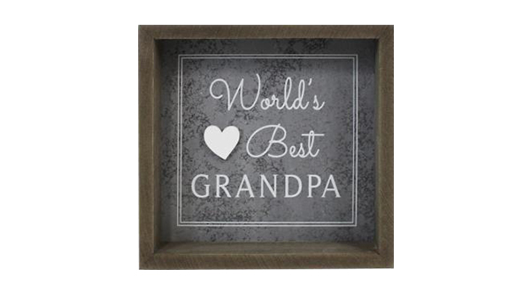 World's Best Grandpa Sign 